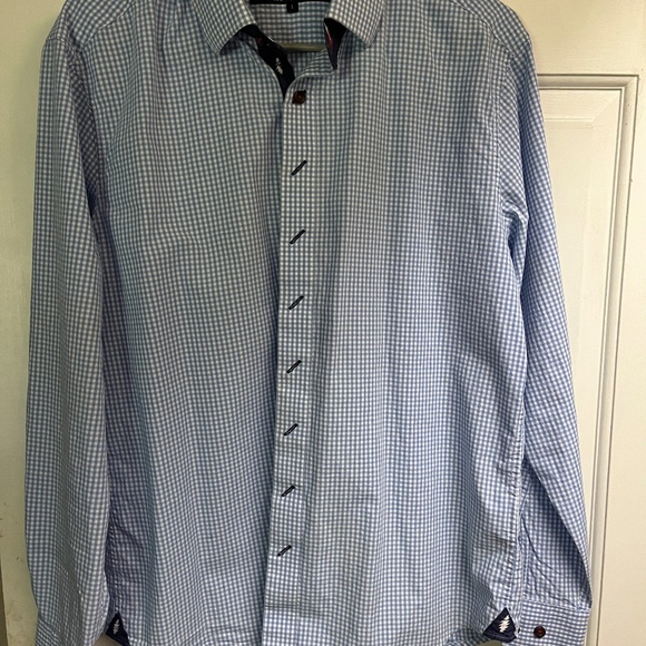Genuine 100% Cotton Grateful Dead  Section 119 Mens Plaid Shirt- NEW - Picture 1 of 5